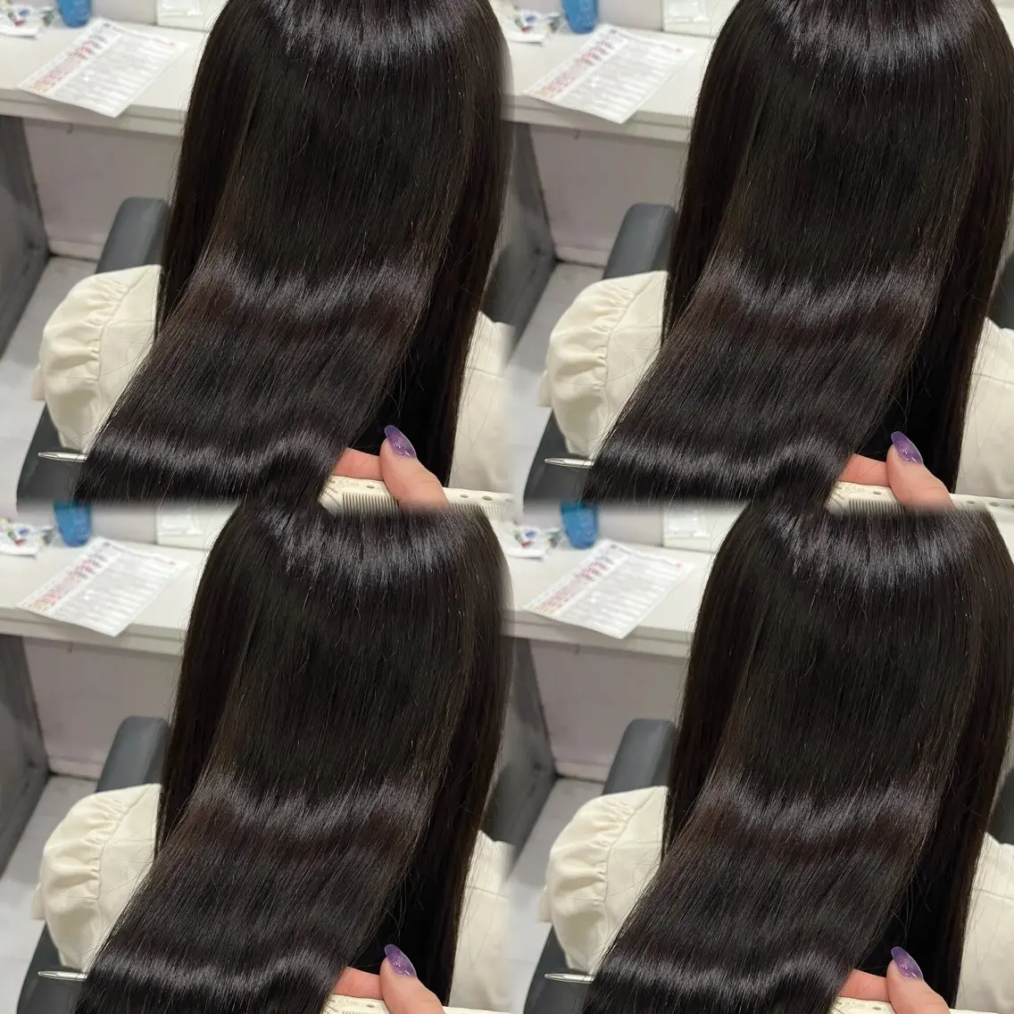 ロング カラー 🦋REISA🦋 エクステ×ハイトーンのヘアスタイル