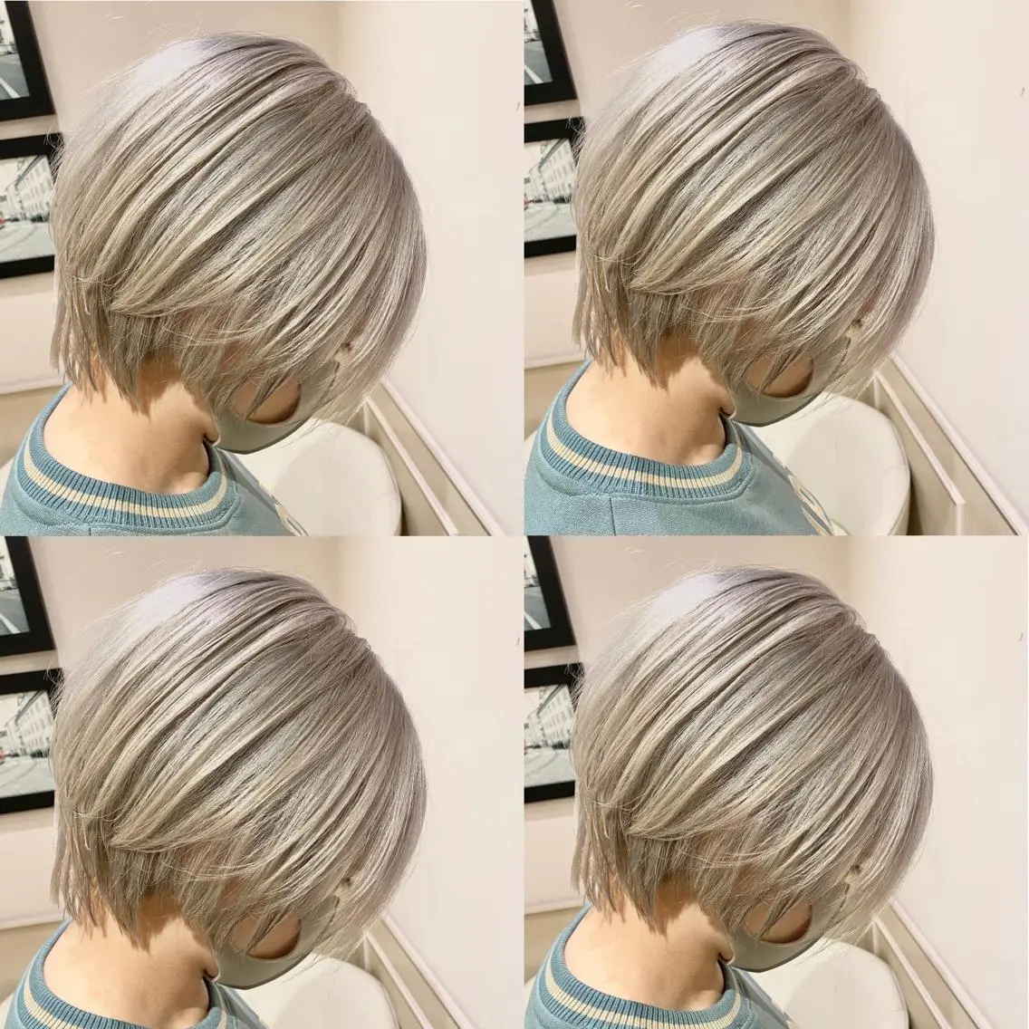 ショート カラー カット ヘアカラー トリートメント レイヤー×艶髪特化 マネージャー安藤光司のヘアスタイル
