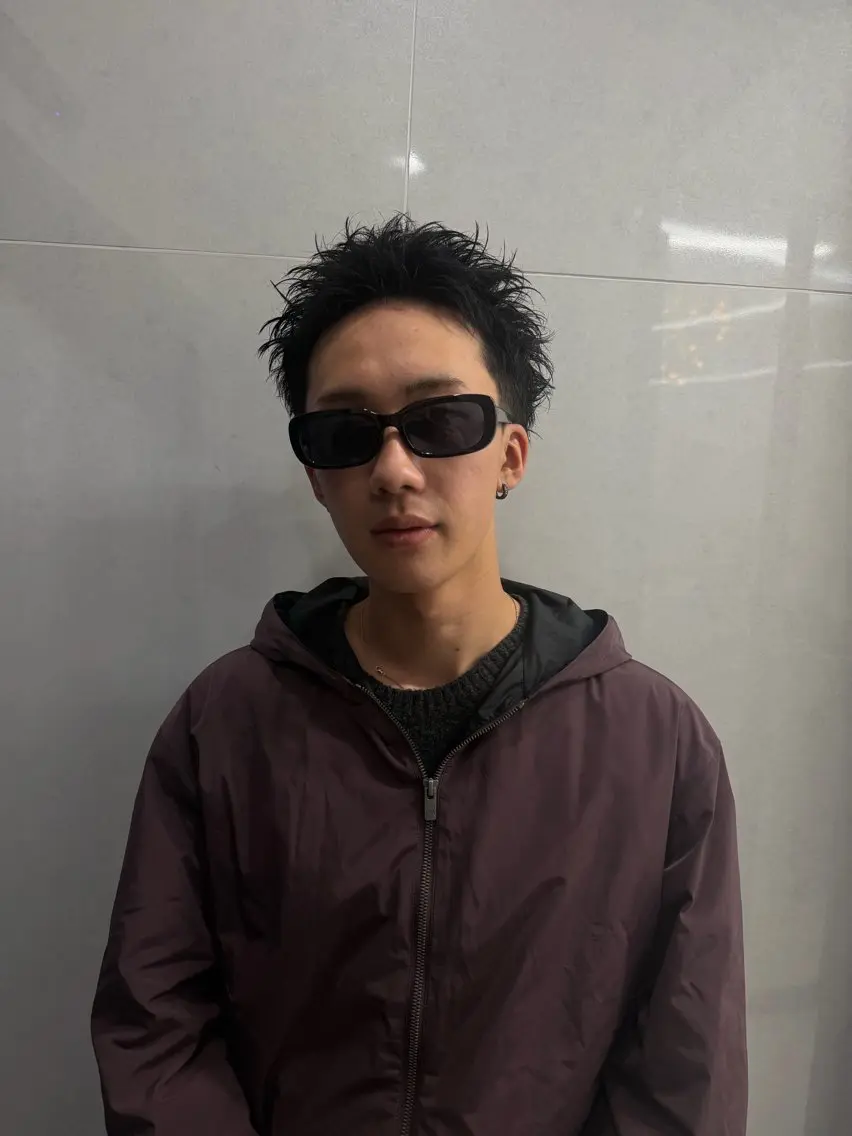 パーマ メンズ センターパート指名 No.1／カヅキのヘアスタイル