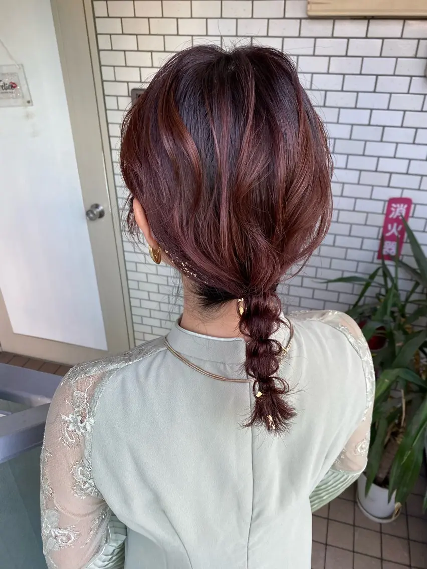 ヘアアレンジ 🌻アラサー女子 指名No1🌻さやかのヘアスタイル