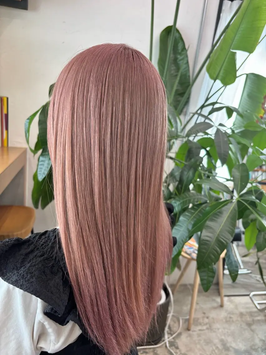 セミロング カット トリートメント 福田 佳穂のヘアスタイル