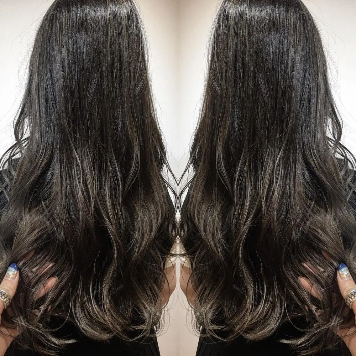 ロング カラー box mico. mutsumiのヘアスタイル