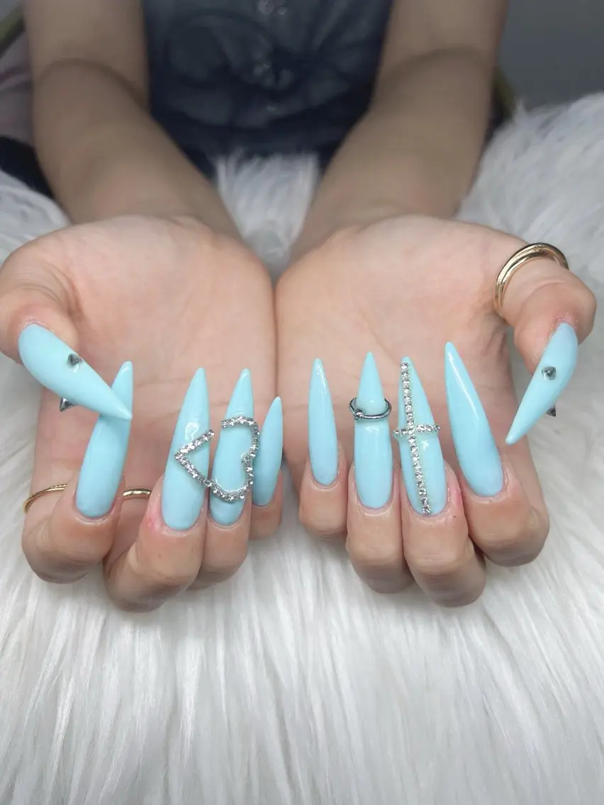 ネイル ハンドネイル Lee Nails チップ長さだし専門店のネイルデザイン