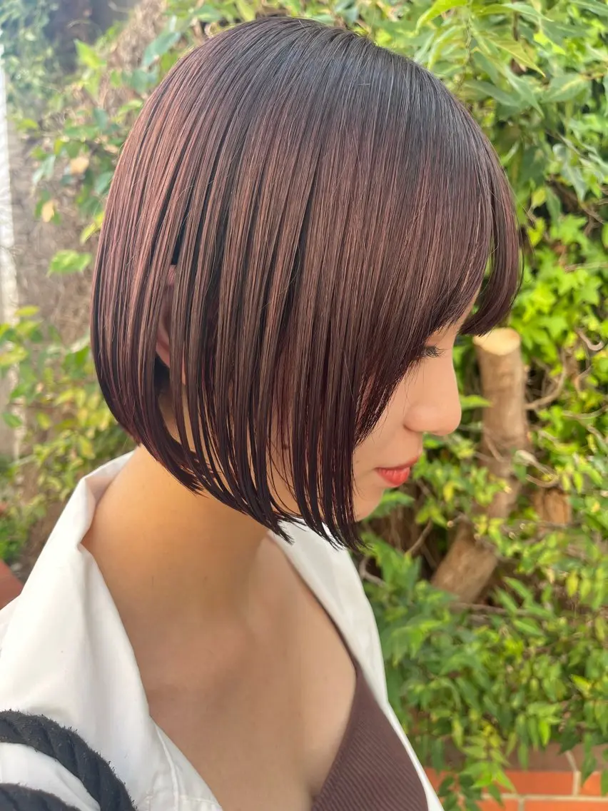 セミロング カラー 🔆韓国 norika🔆のヘアスタイル