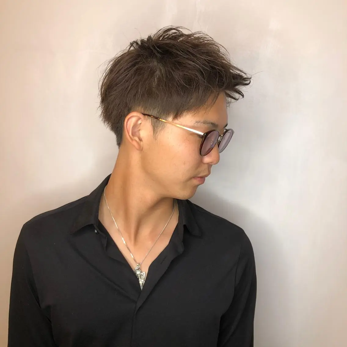 メンズ カット 藤田 遼のヘアスタイル
