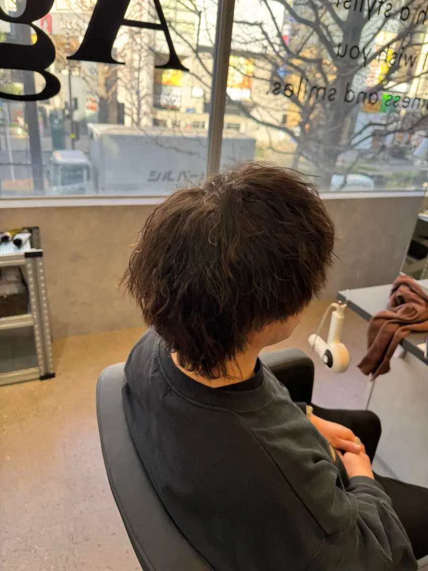 メンズ メンズパーマ Sakura/ ショート・レイヤーのヘアスタイル