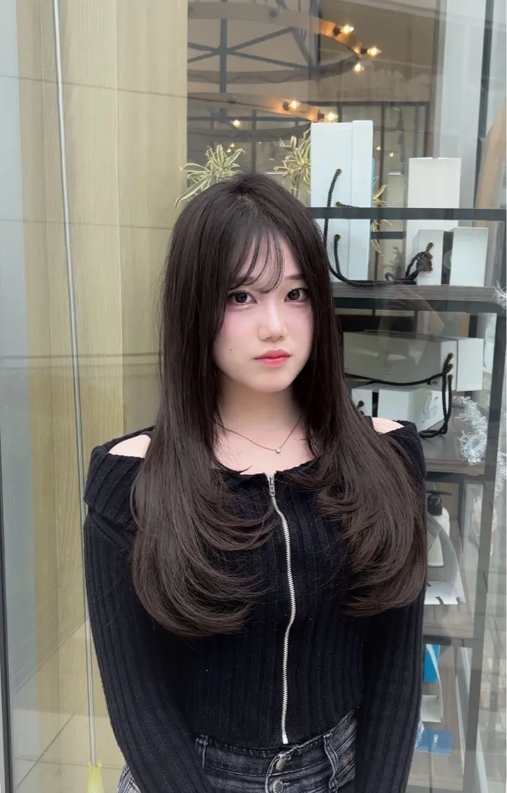 ロング レイヤーカット 🖤レイヤー/ ゆい🖤のヘアスタイル