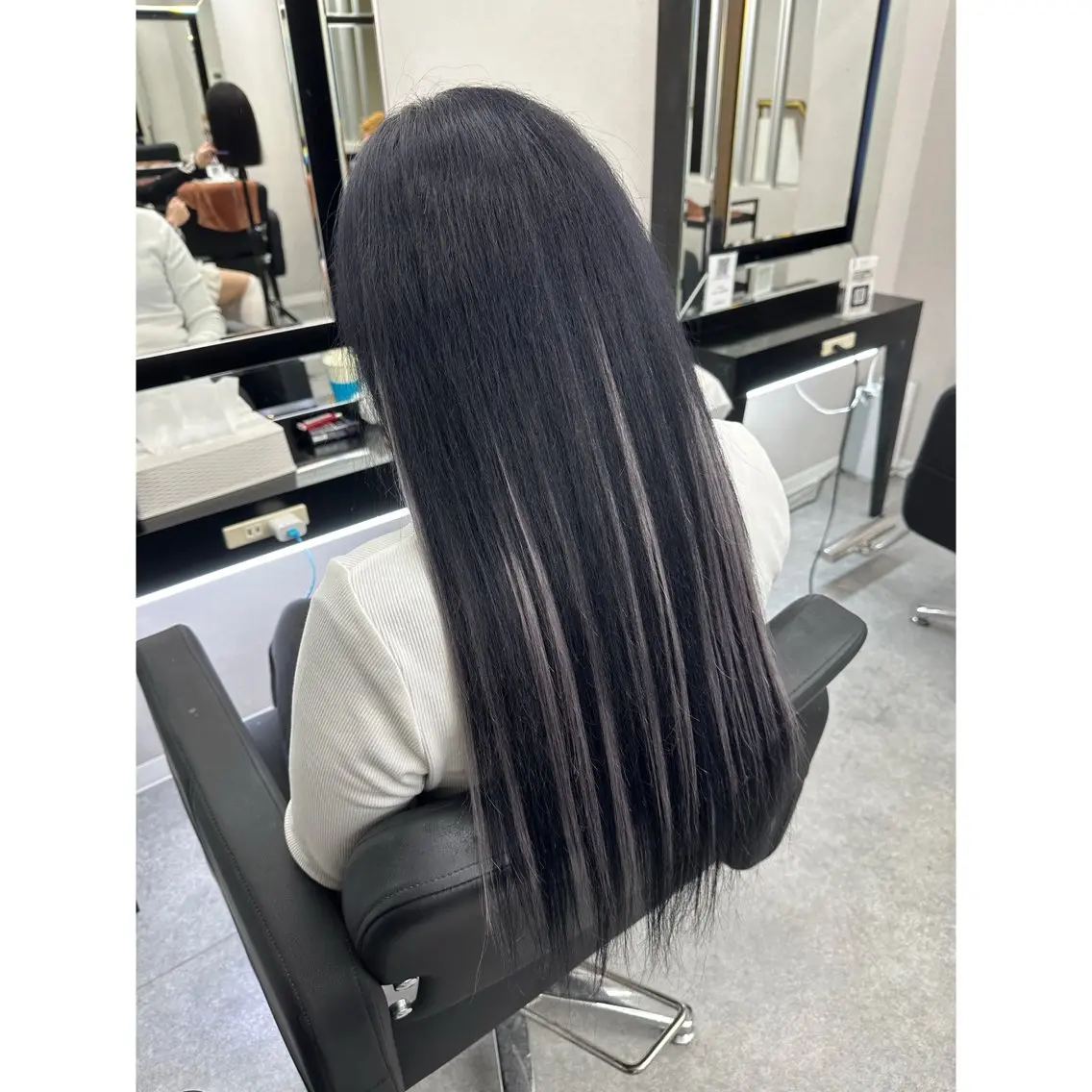 最高級人毛羽エクステ60本✨の写真