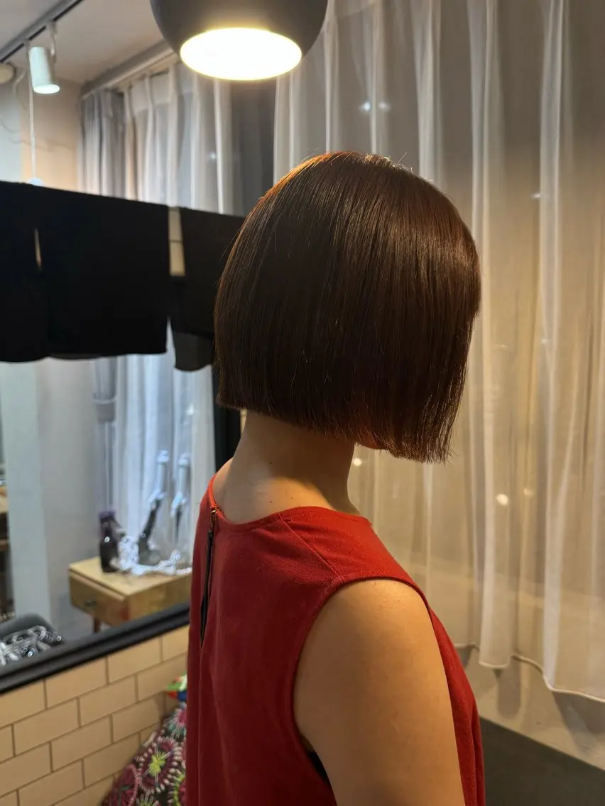 ミディアム 檜木 奈央のヘアスタイル