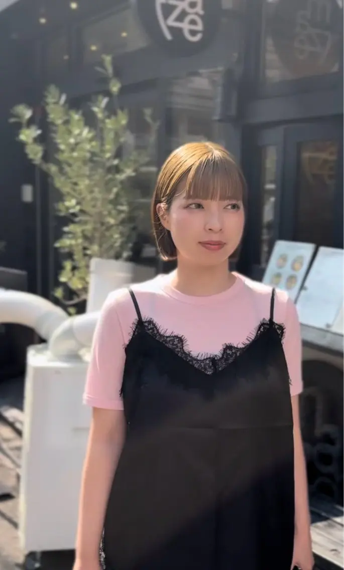 ショート 切りっぱなしボブ ボブ soa.ママ美容師 寺田典子のヘアスタイル