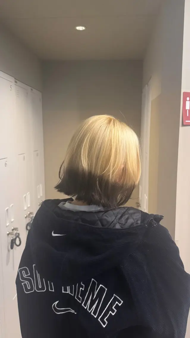 カラー ヘアアレンジ デザインカラー カノエ出雲店 水上海輝のヘアスタイル