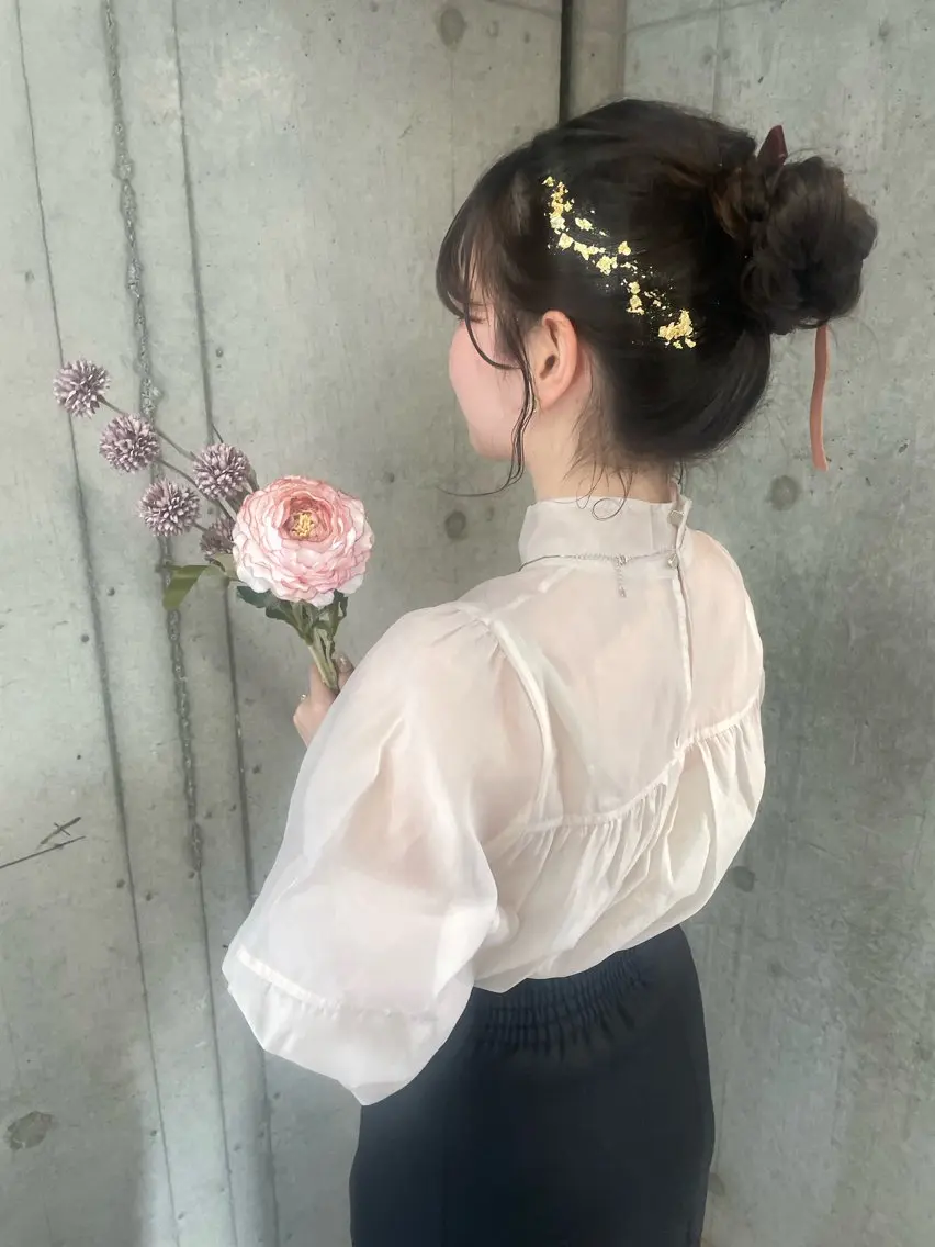 ヘアアレンジ ヘアセット 美髪× ヘアセット✨Araiのヘアスタイル
