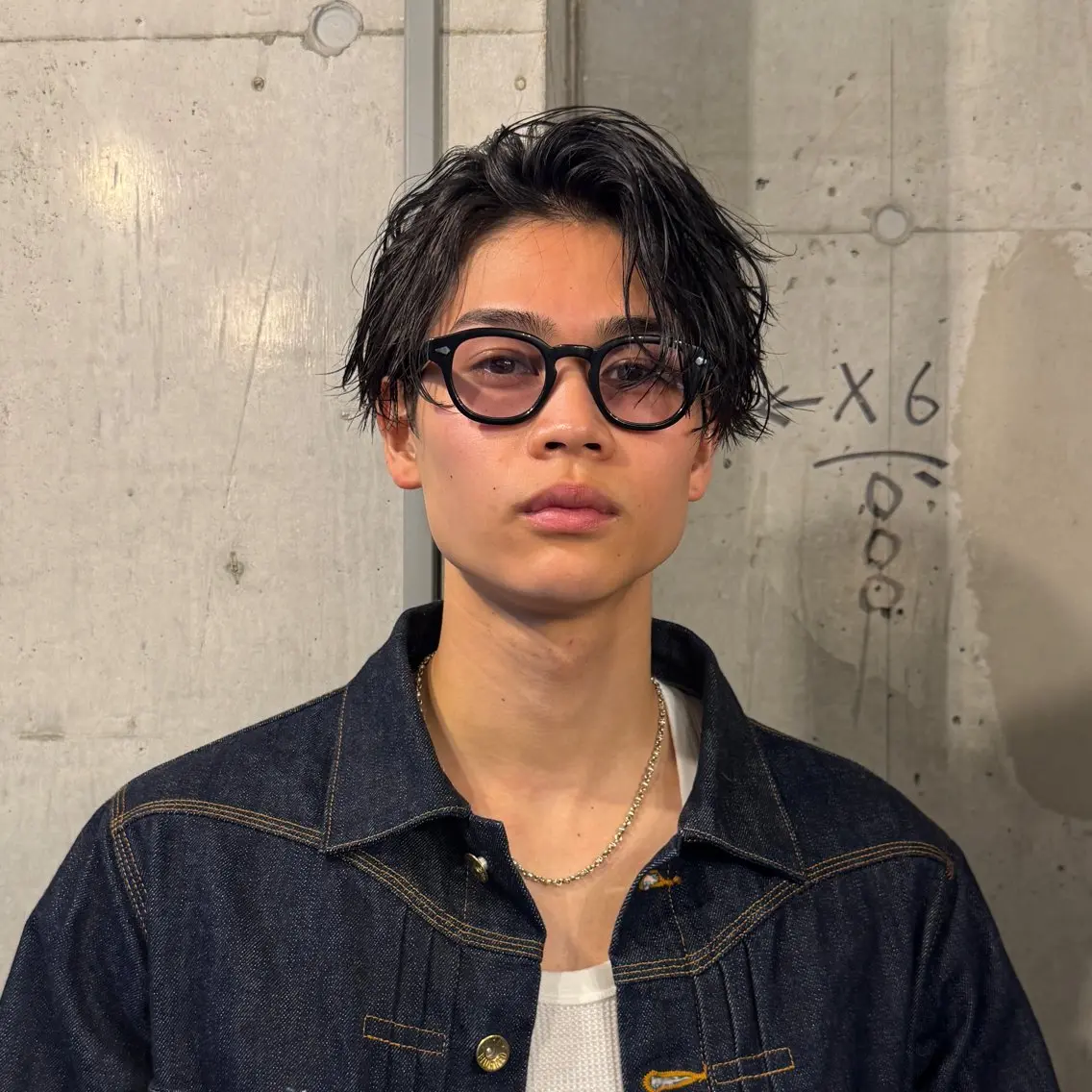 ミディアム パーマ メンズ ミディアムパーマ メンズパーマ カット パーマ トリートメント ヘアセット お悩み×垢抜け特化 KAYA/渋谷のヘアスタイル