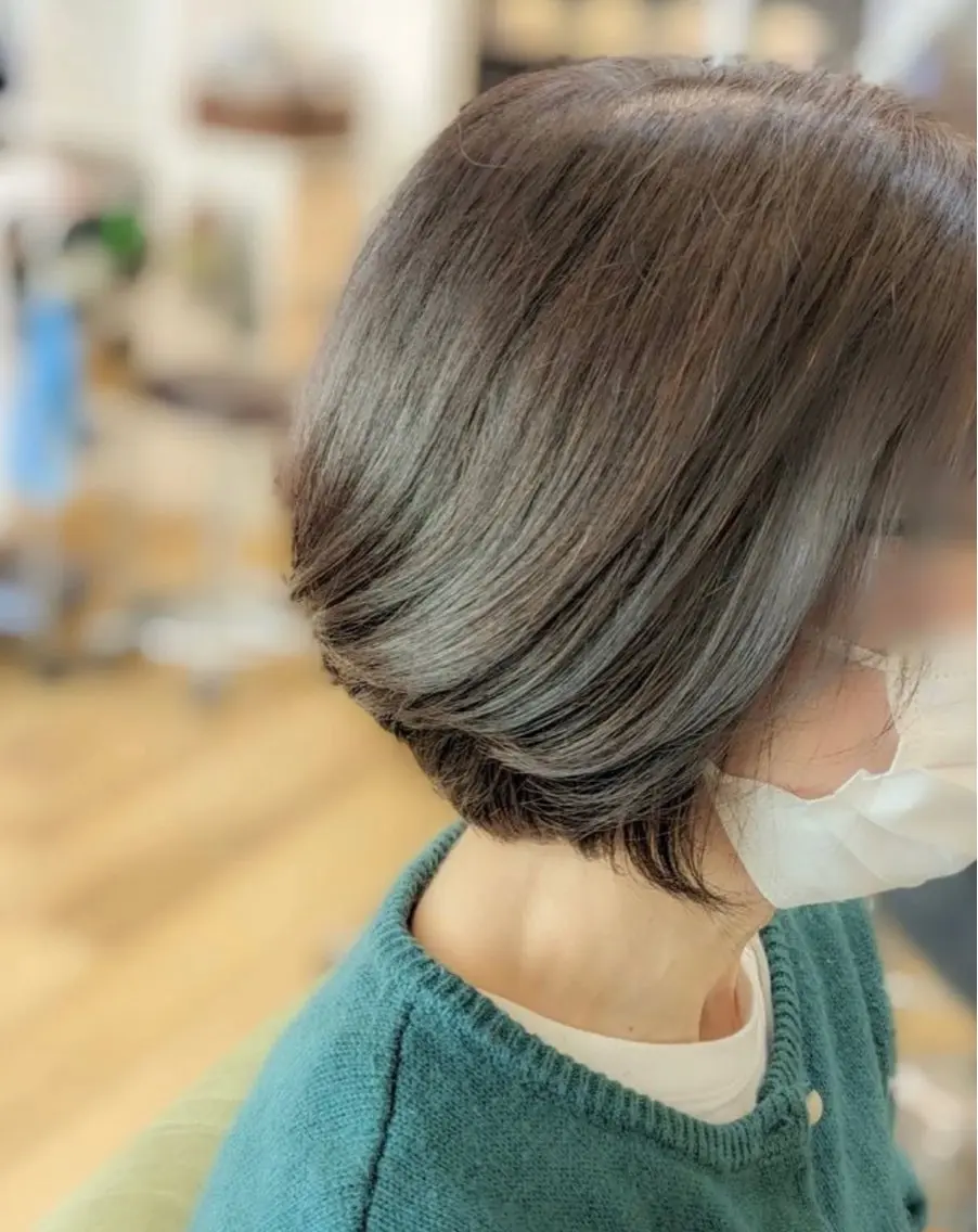 ショート 加藤 彩のヘアスタイル