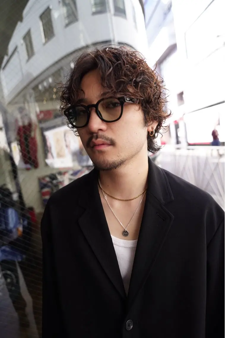 カラー パーマ メンズ パーマ パーマ特別価格🔥 宇宙のヘアスタイル