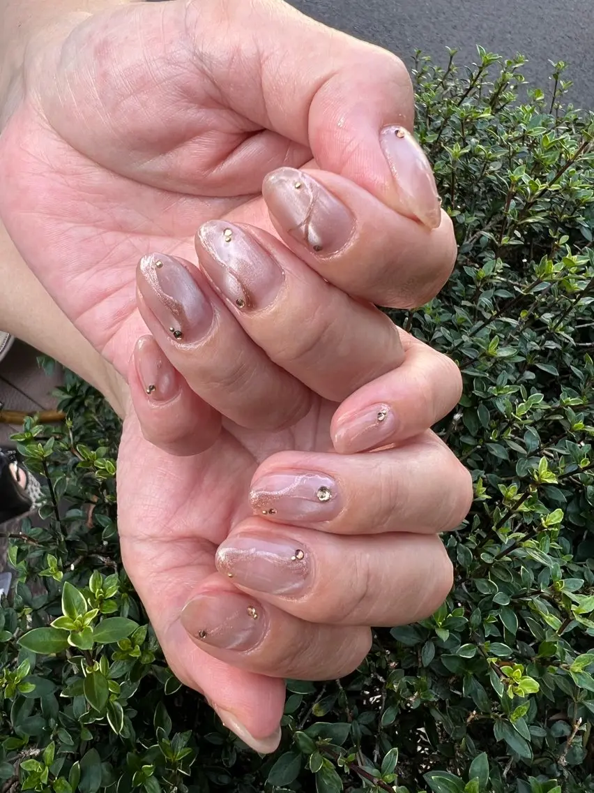 ネイル ハンドネイル &nudgenail 本多のネイルデザイン