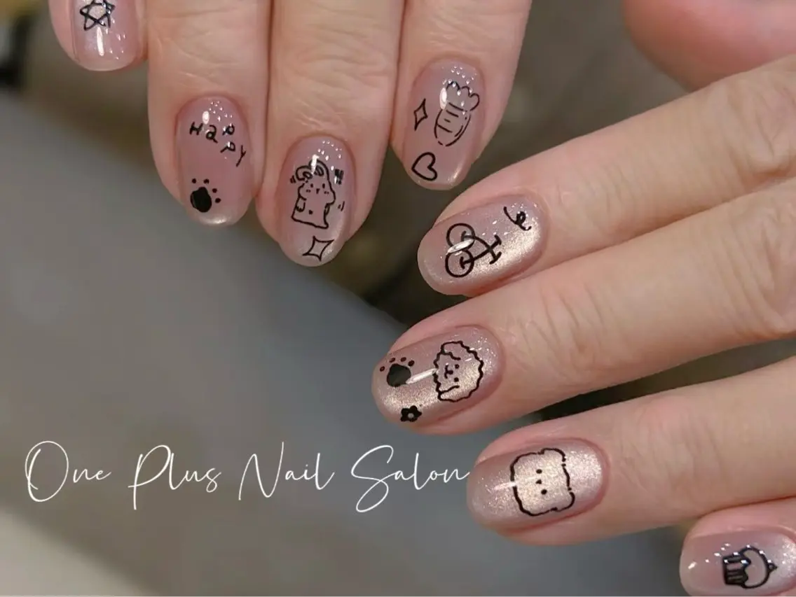 ネイル ハンドネイル One Plus Nail Salonのネイルデザイン
