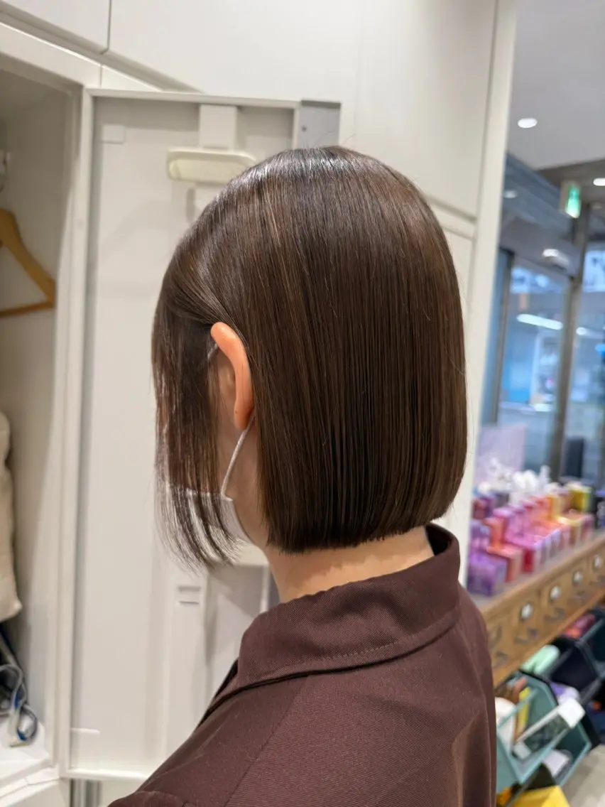 ショート ボブ 内田 涼風のヘアスタイル
