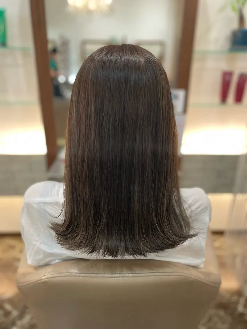 【当日限定】ツヤ･透明感抜群💖イルミナカラー＋後処理トリートメントの写真