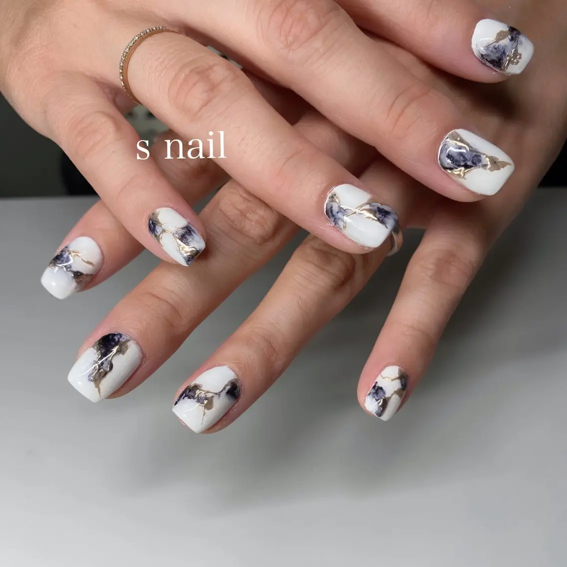 ネイル アートネイル ハンドネイル s nail さとよしみゆきのネイルデザイン