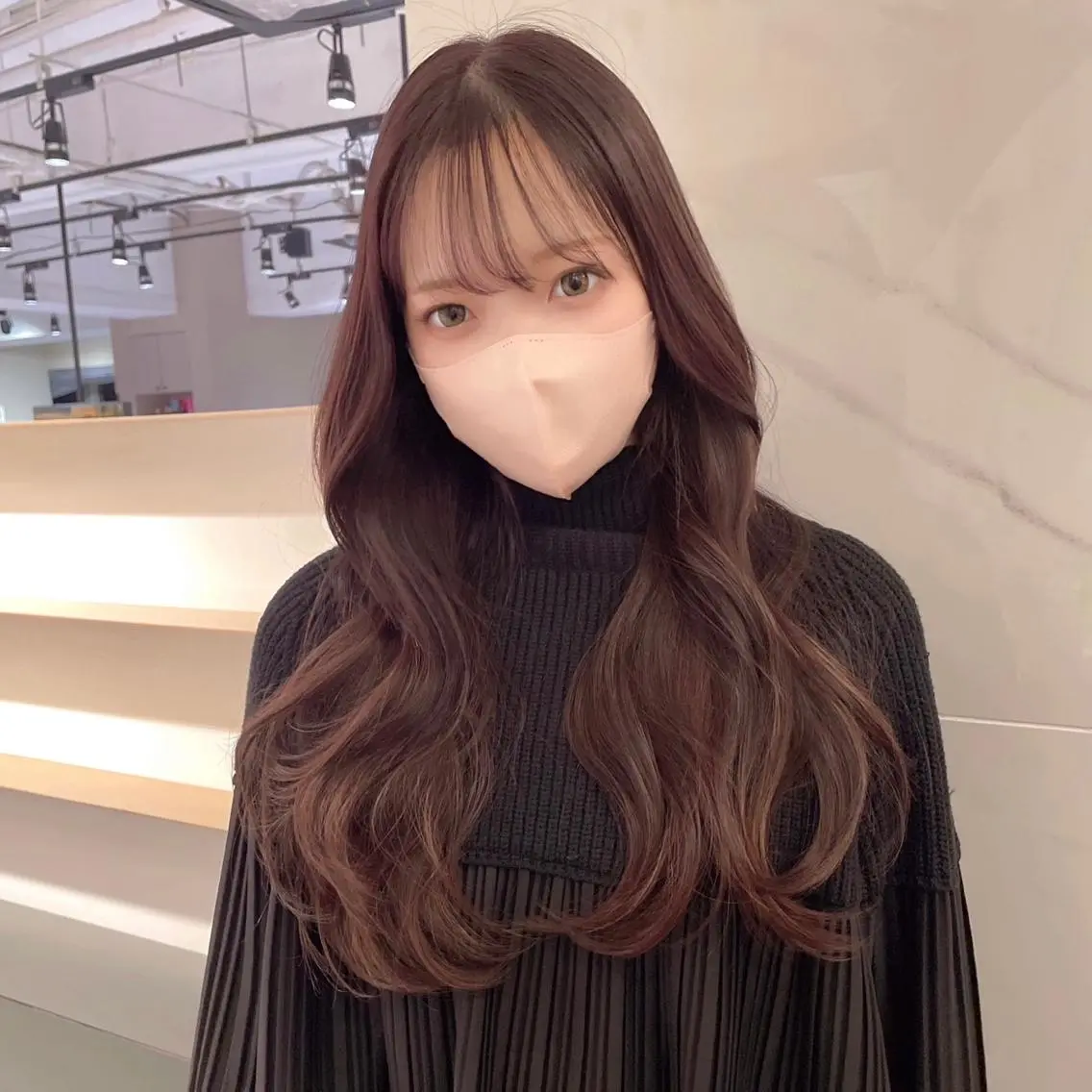 ロング レイヤーカット 石山 洸平のヘアスタイル