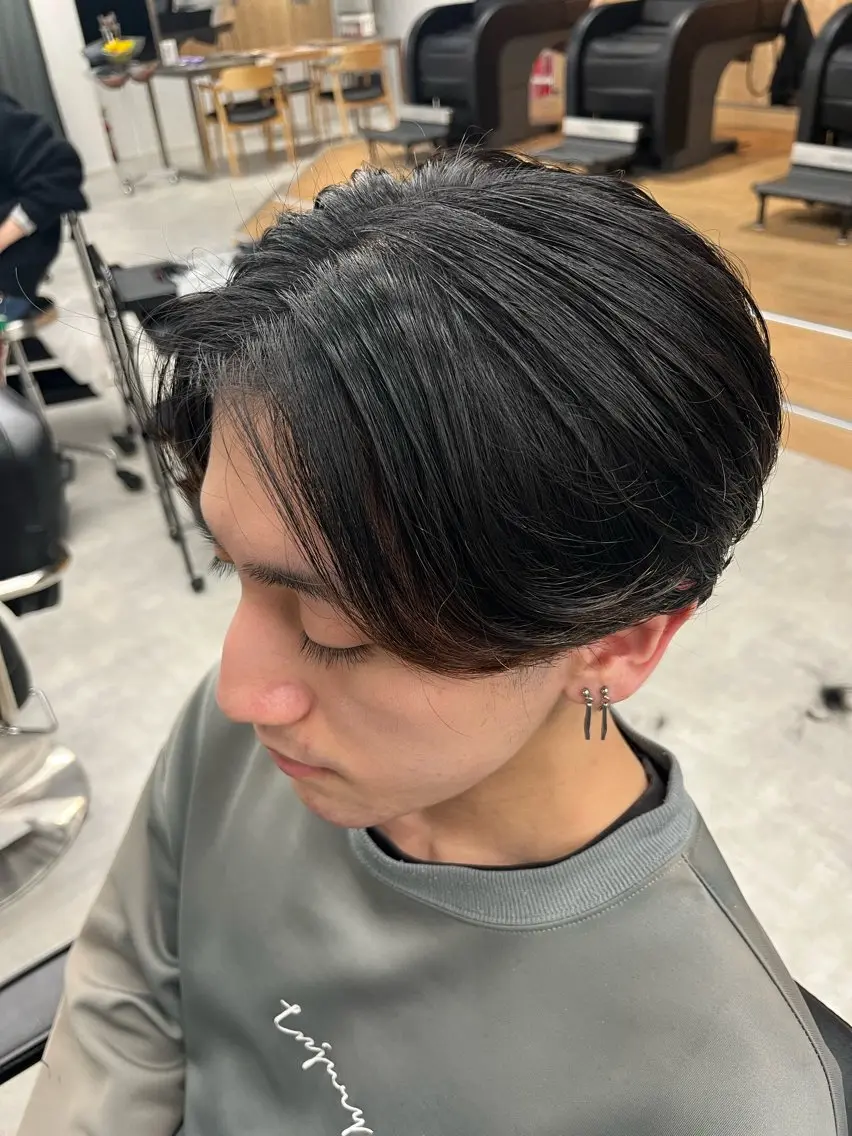 【ご新規様限定📣】💈普段のアイロンを楽にしたい方💈骨格矯正カット＋縮毛矯正ストレート＋トリートメントの写真