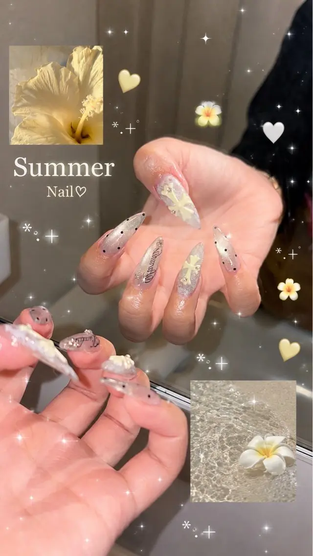ネイル ドット ハンドネイル hitomi 🎀所沢ネイルサロンのネイルデザイン
