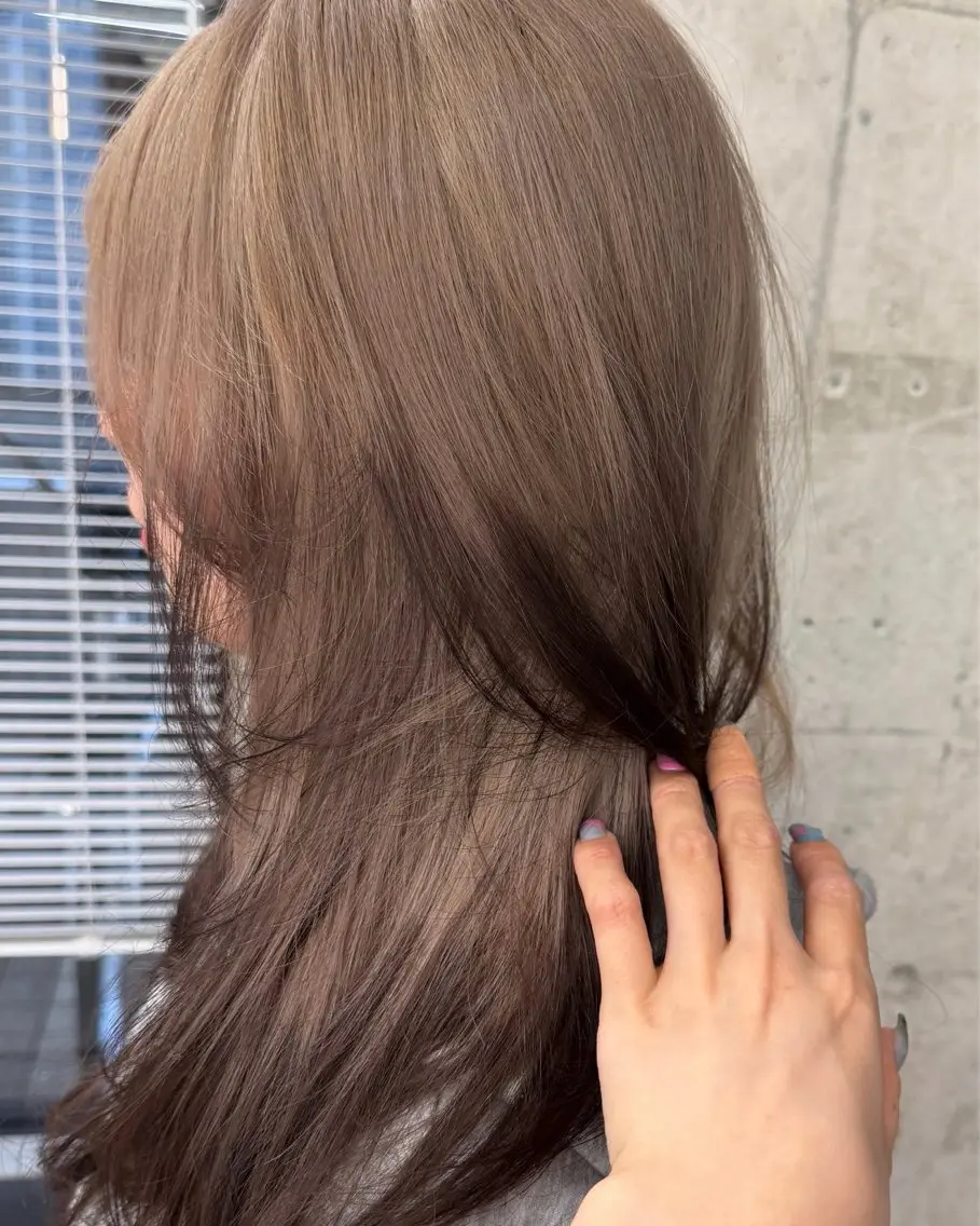 🌺夏おすすめ🌺カット/ブリーチ込みデザインカラーの写真