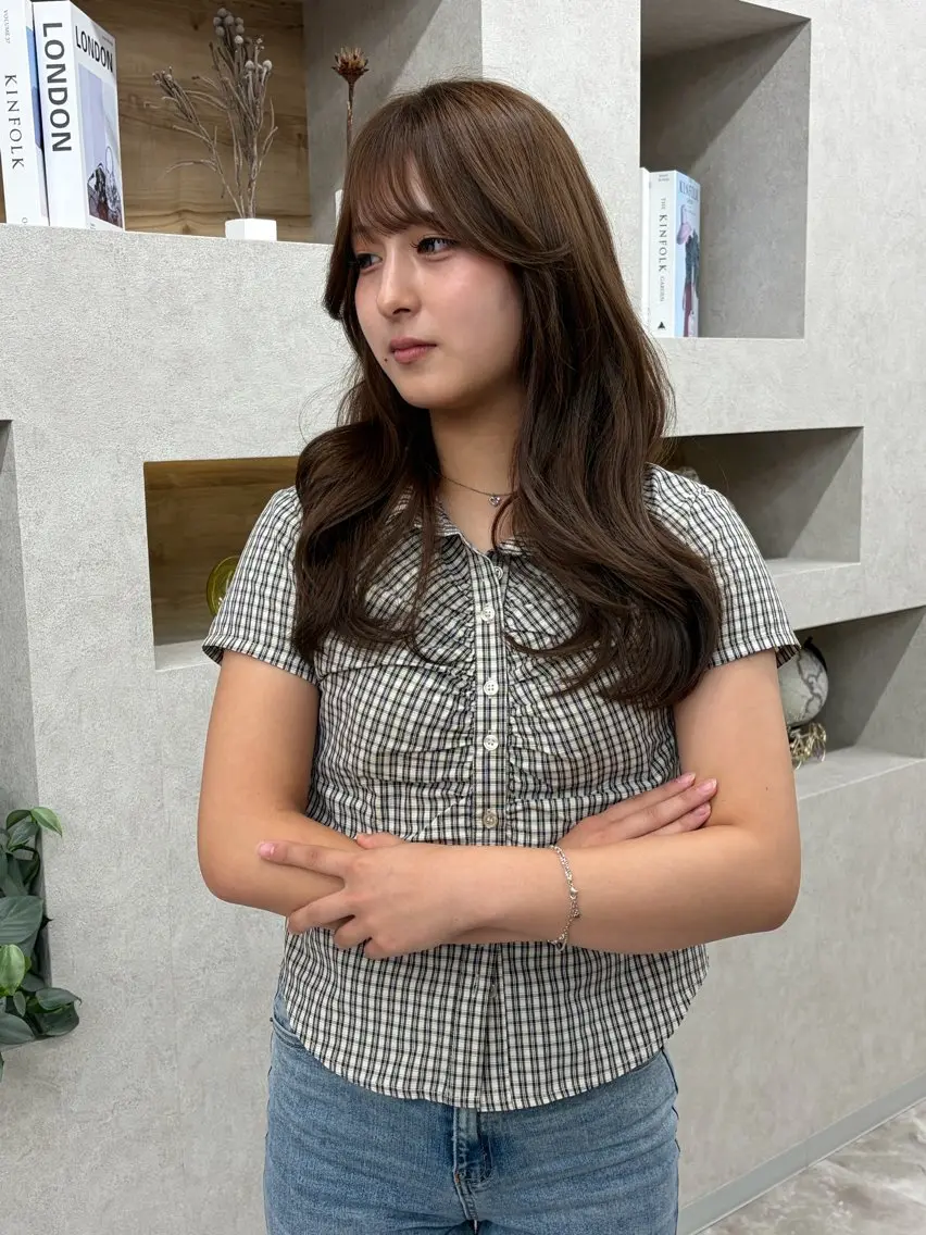 カラー ブラウンカラー ダブルカラー モカブラウン その他 山口 颯太のヘアスタイル