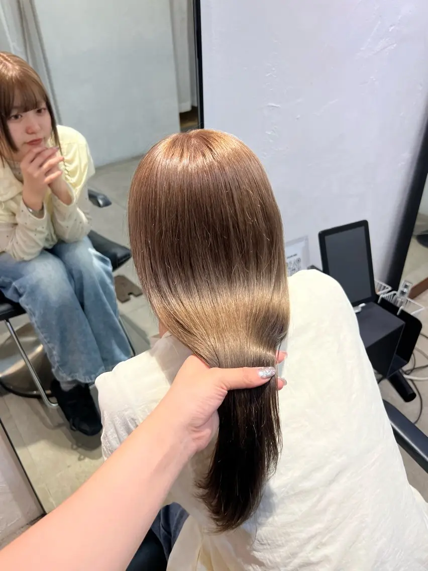 ロング うるぷる髪 🤍 Naanoのヘアスタイル