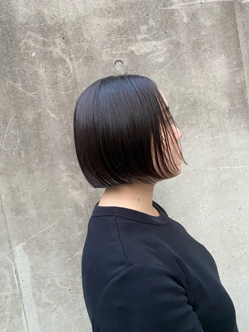 ショート ボブ カット トリートメント 吉武 茂暉のヘアスタイル