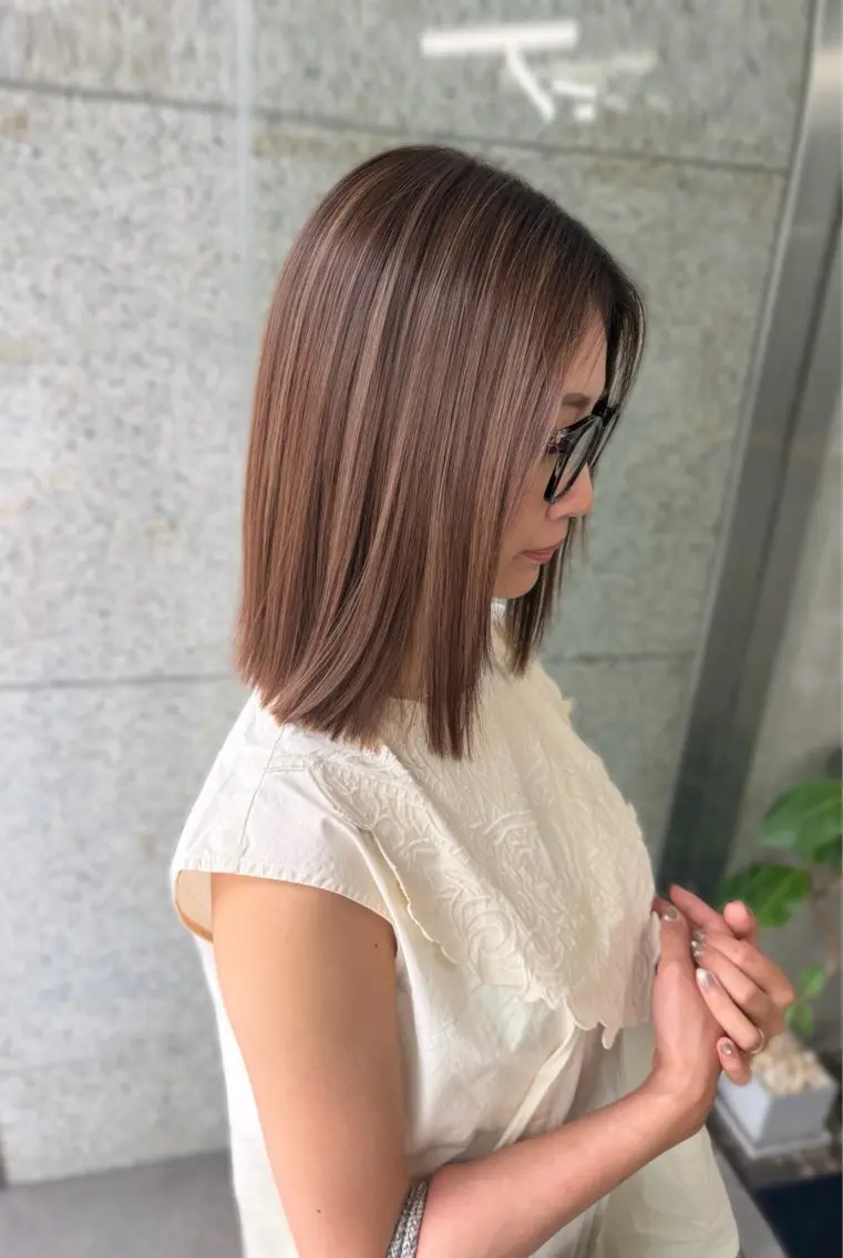 カラー ヘアカラー さわ 🫧🎀のヘアスタイル