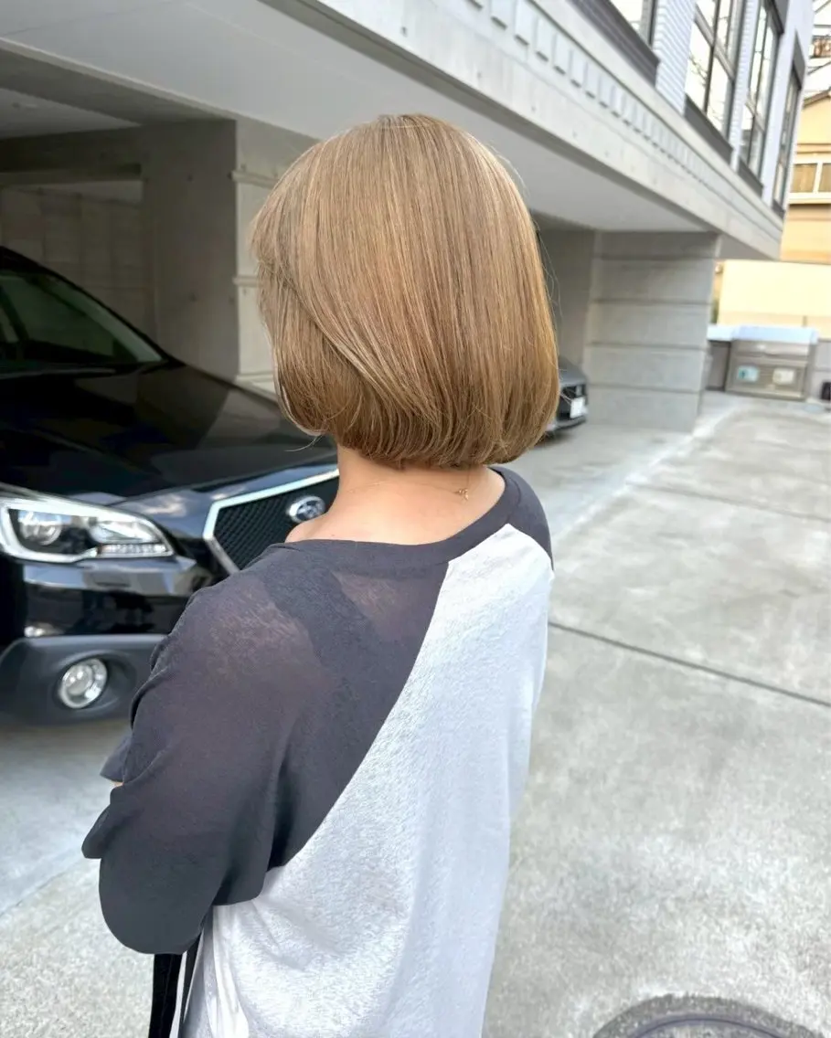 ショート Hikaru レイヤーボブのヘアスタイル