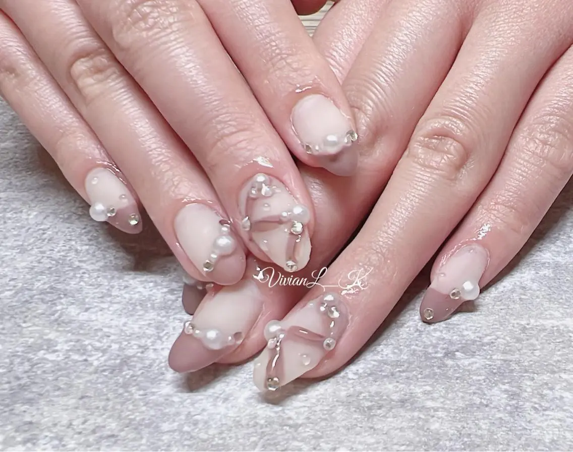 ネイル ハンドネイル 🍉Vivian🌴 LK🍉のネイルデザイン