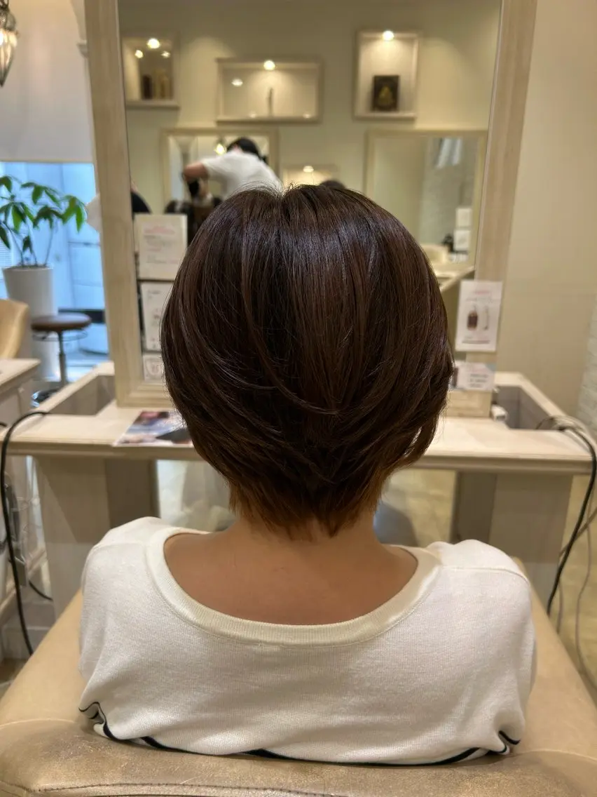 ショート 🎀✨あおき みなみ✨🎀のヘアスタイル