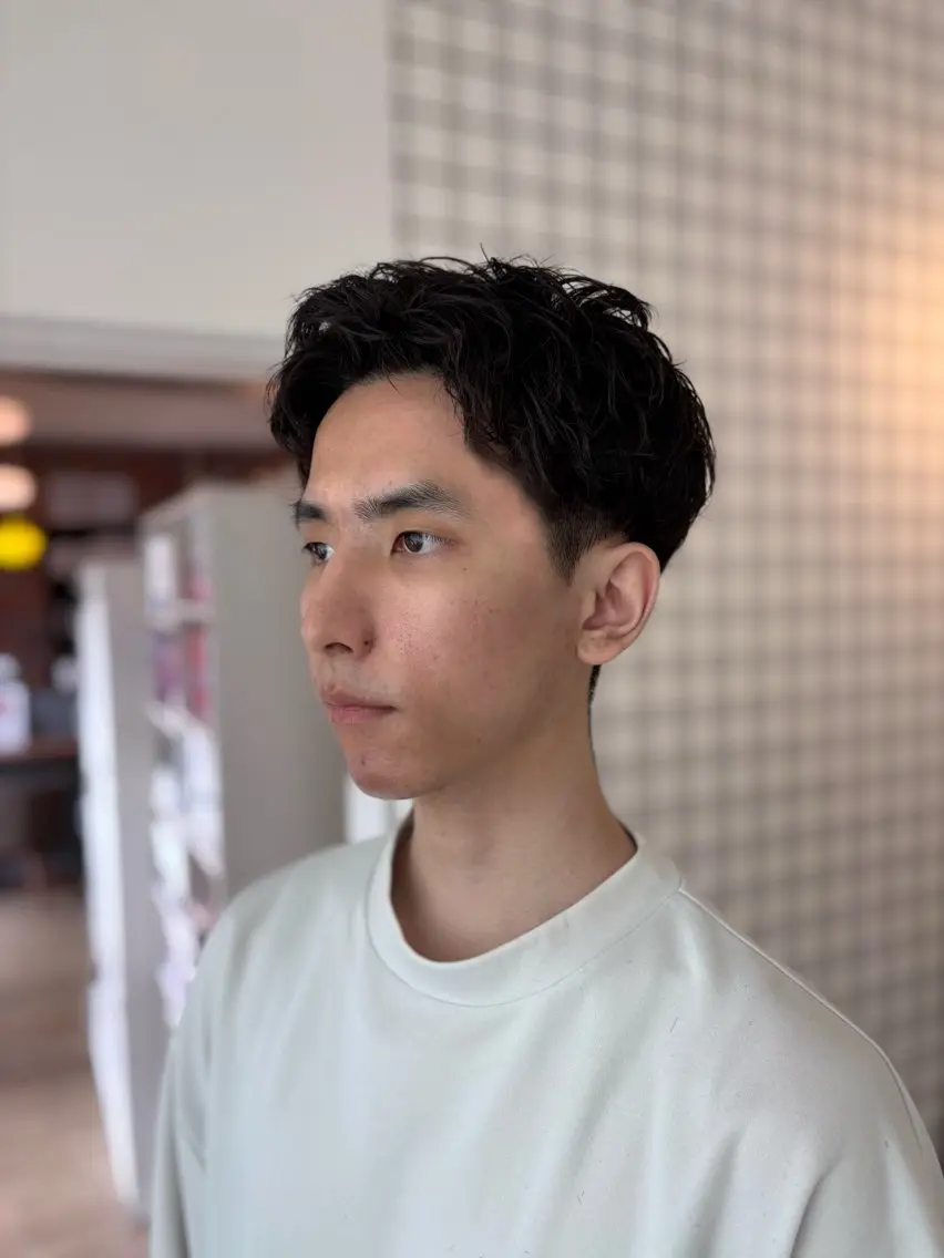 パーマ メンズ カット パーマ jammin.新塘 亮介のヘアスタイル