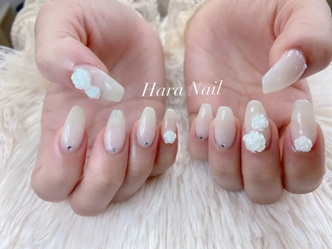 ネイル ジェルネイル 持ち込み パラジェル ハンドネイル ハンドケア Hara Nail 【持ち込みOK】のネイルデザイン