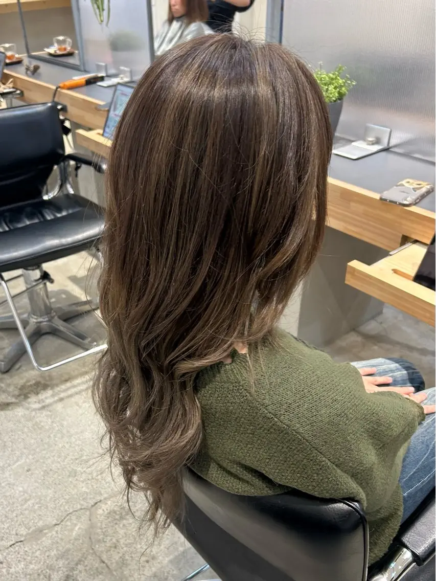 ロング 平出 蓮のヘアスタイル