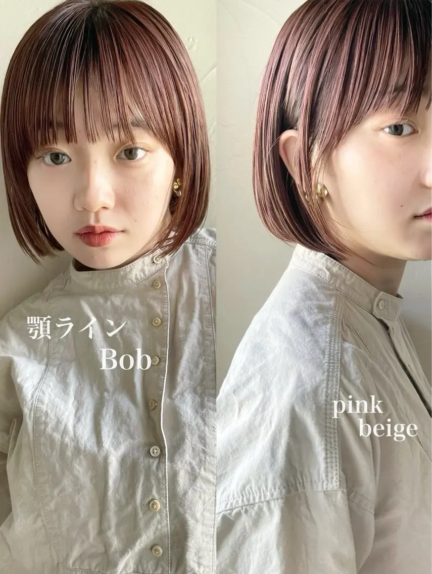 ショート ボブ 川本 裕🌿のヘアスタイル