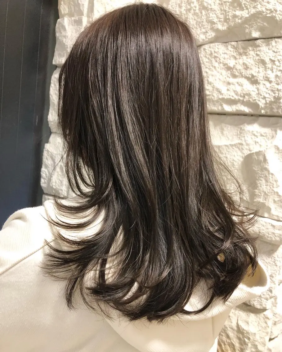 ミディアム カラー ヘアアレンジ カット ヘアカラー トリートメント メンズ特化✂️栗原 侑也のヘアスタイル
