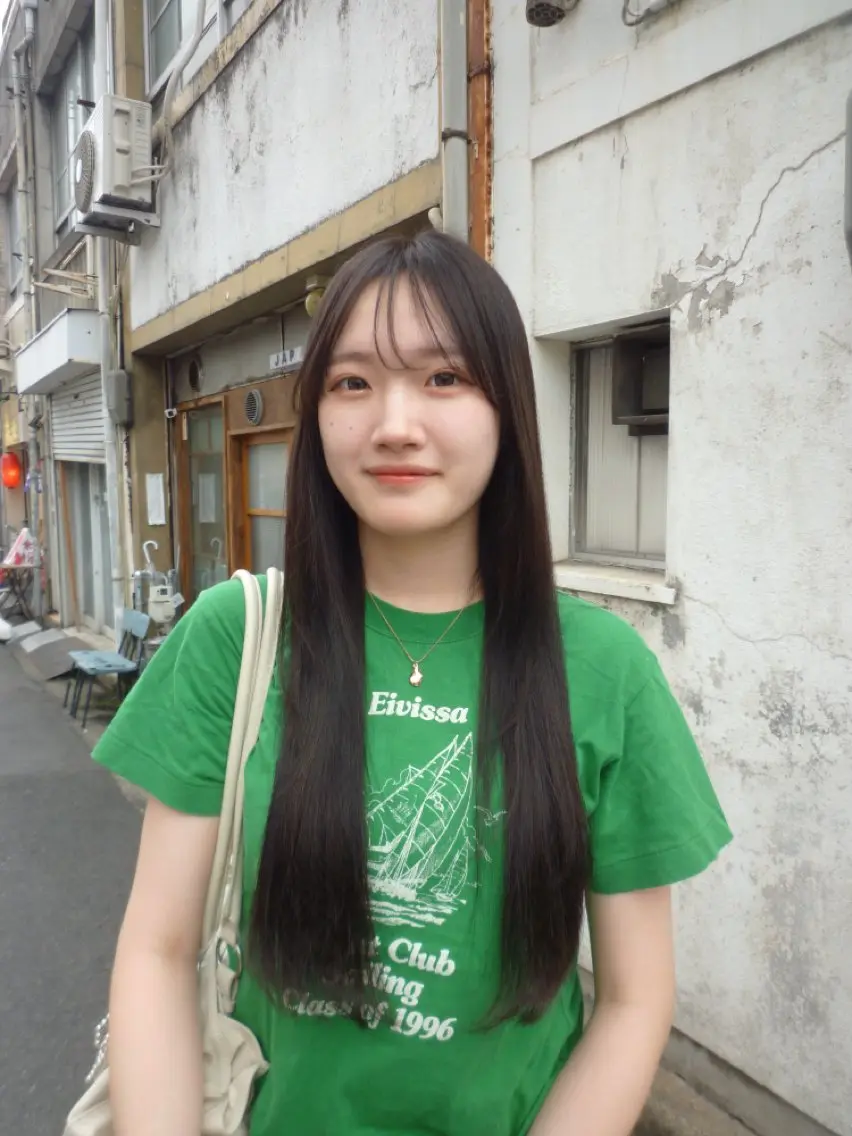 ロング SLASHスラッシュ 片野さくらのヘアスタイル