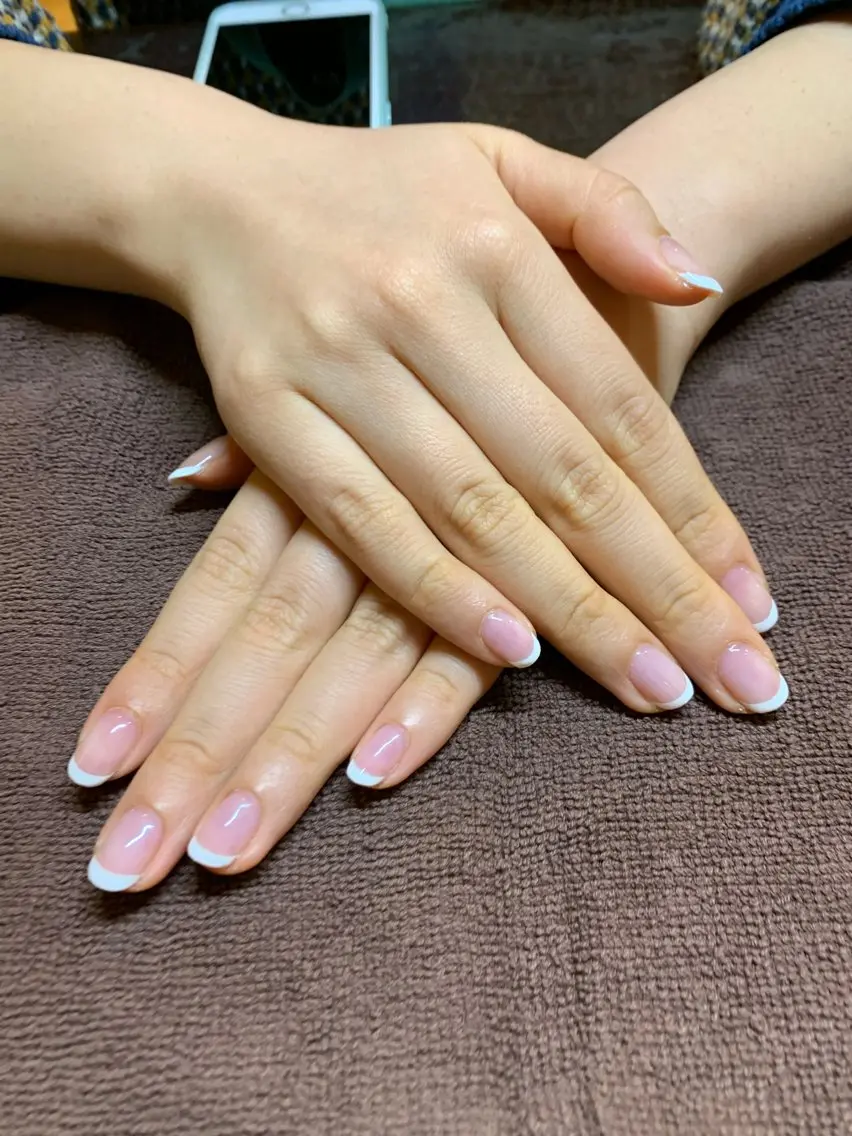 ネイル フレンチネイル 橋田 恵美のヘアスタイル