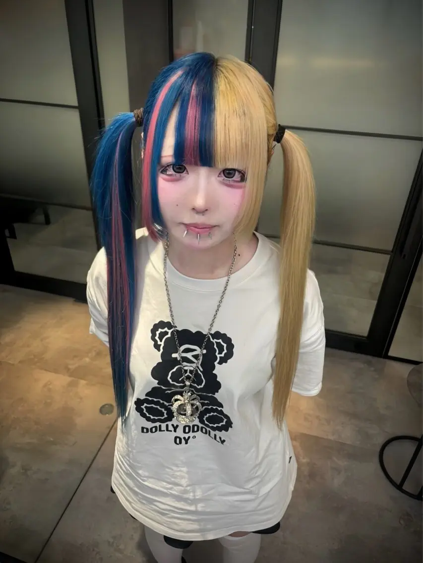 ロング カラー ヘアカラー トリートメント 元地雷系美容師🫶 RYUSEI🐈⬛のヘアスタイル
