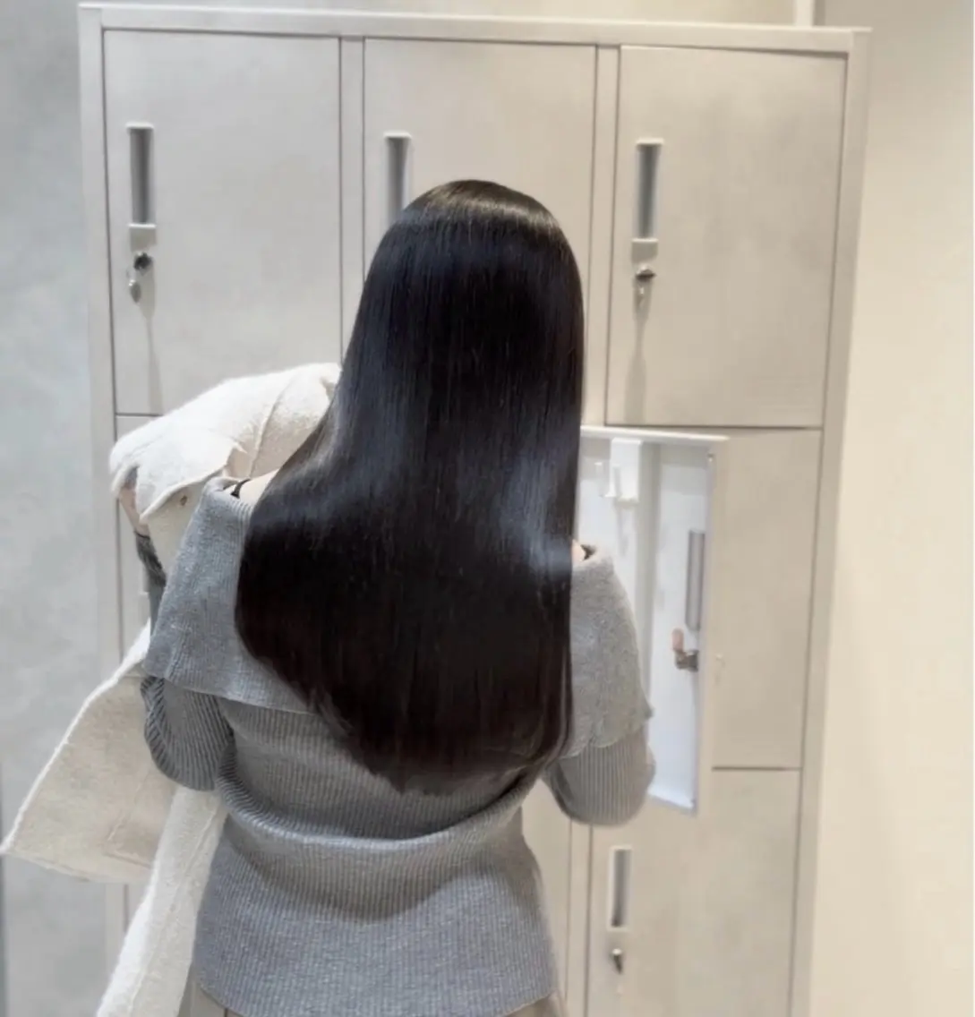 ロング 髪質改善 トリートメント HALO treatmentのヘアスタイル