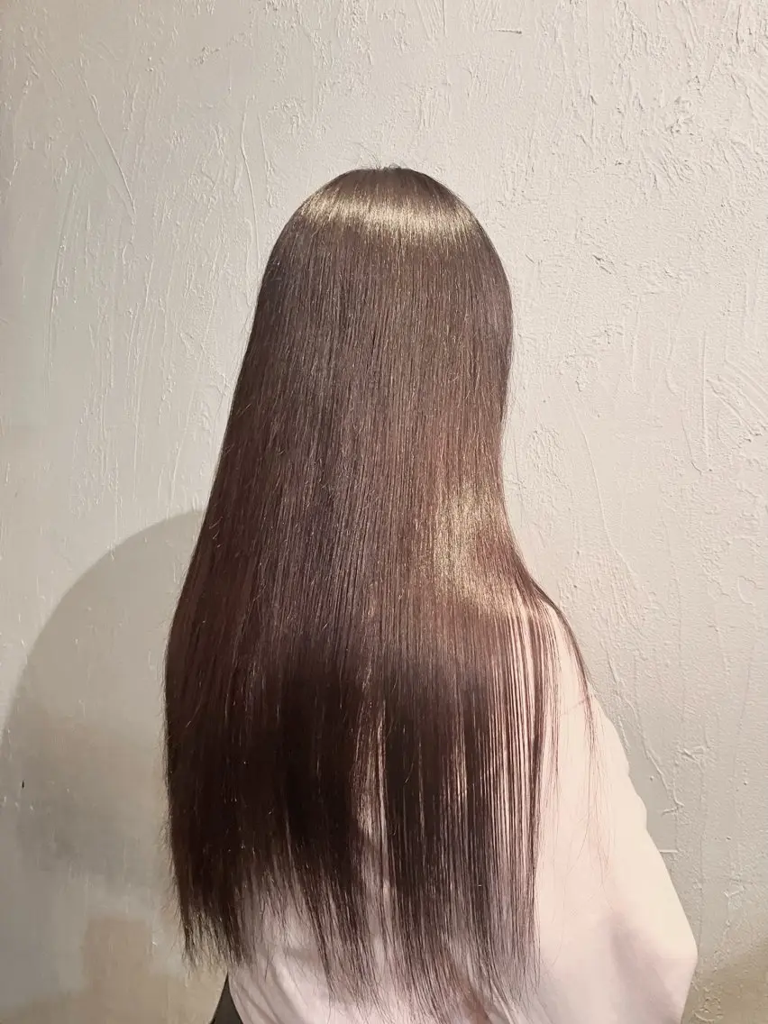 ロング カラー lynn Moana moyuのヘアスタイル