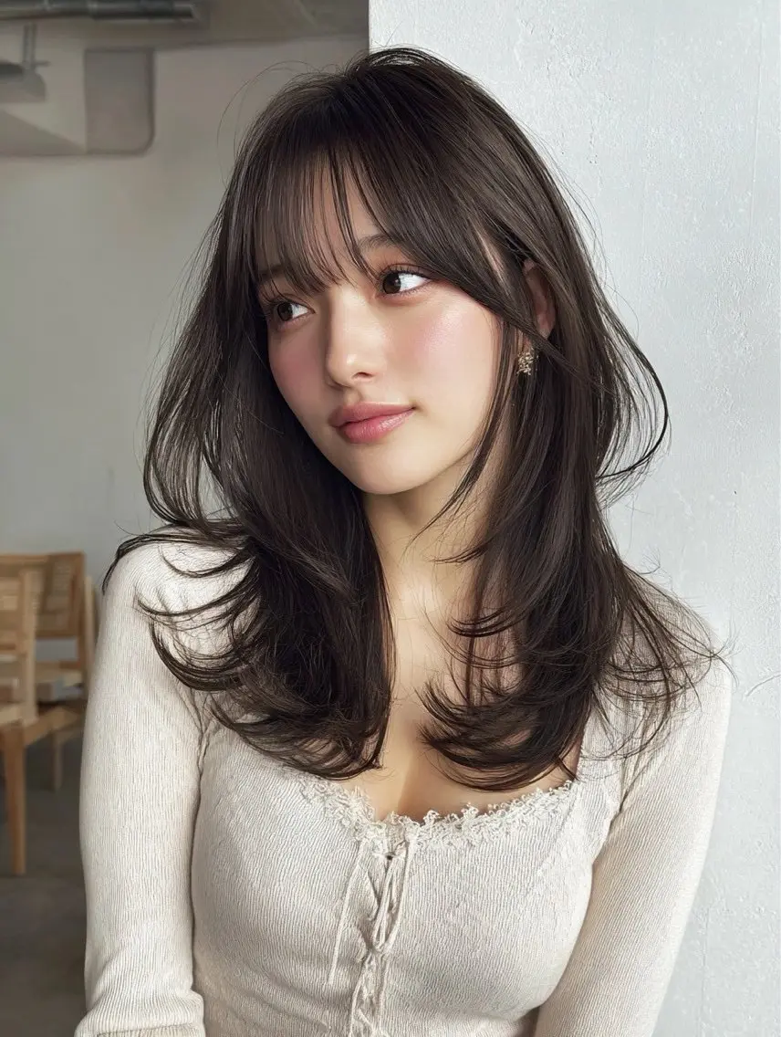 ロング KNOWHOW/思川 阿耶のヘアスタイル