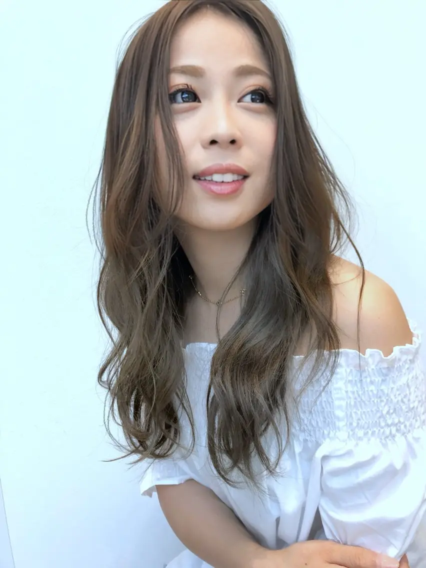 ロング 酒井 敬之のヘアスタイル