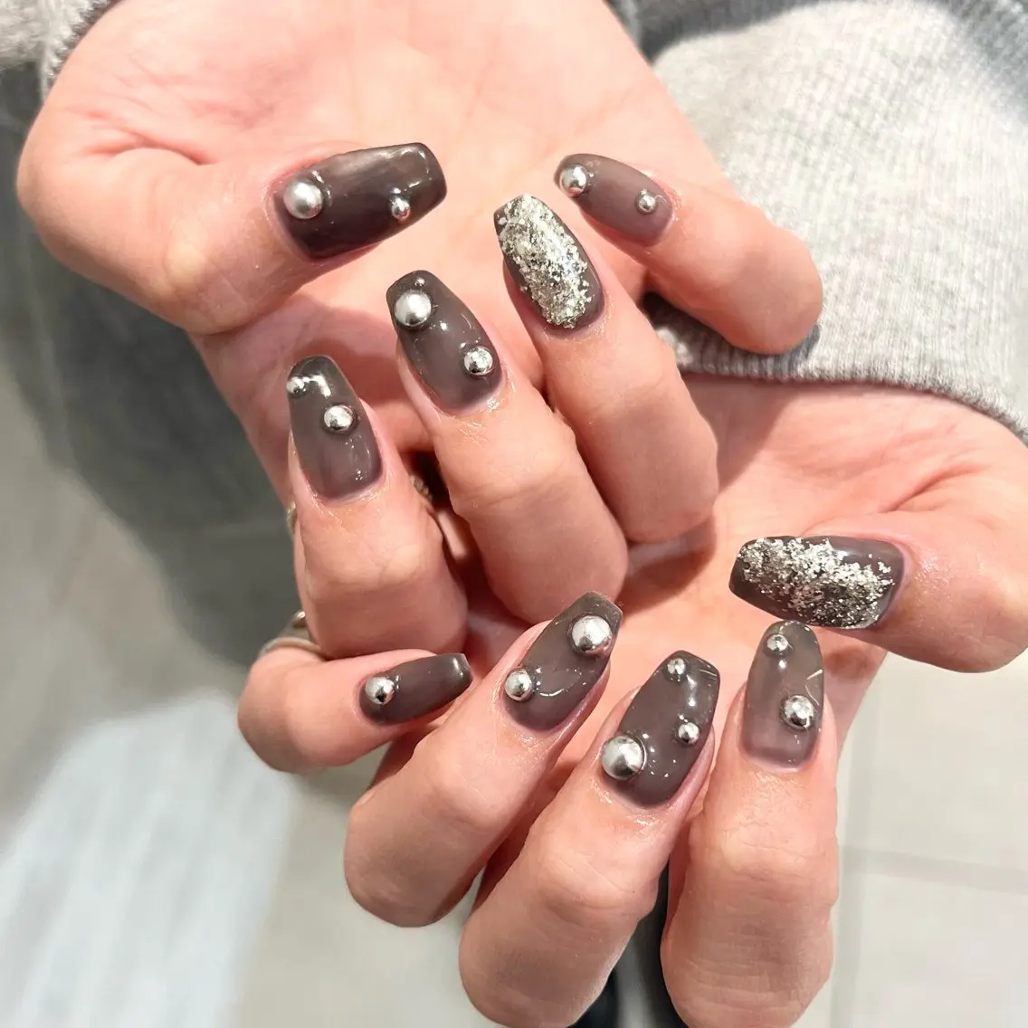 ネイル ハンドネイル 金田 純香のネイルデザイン