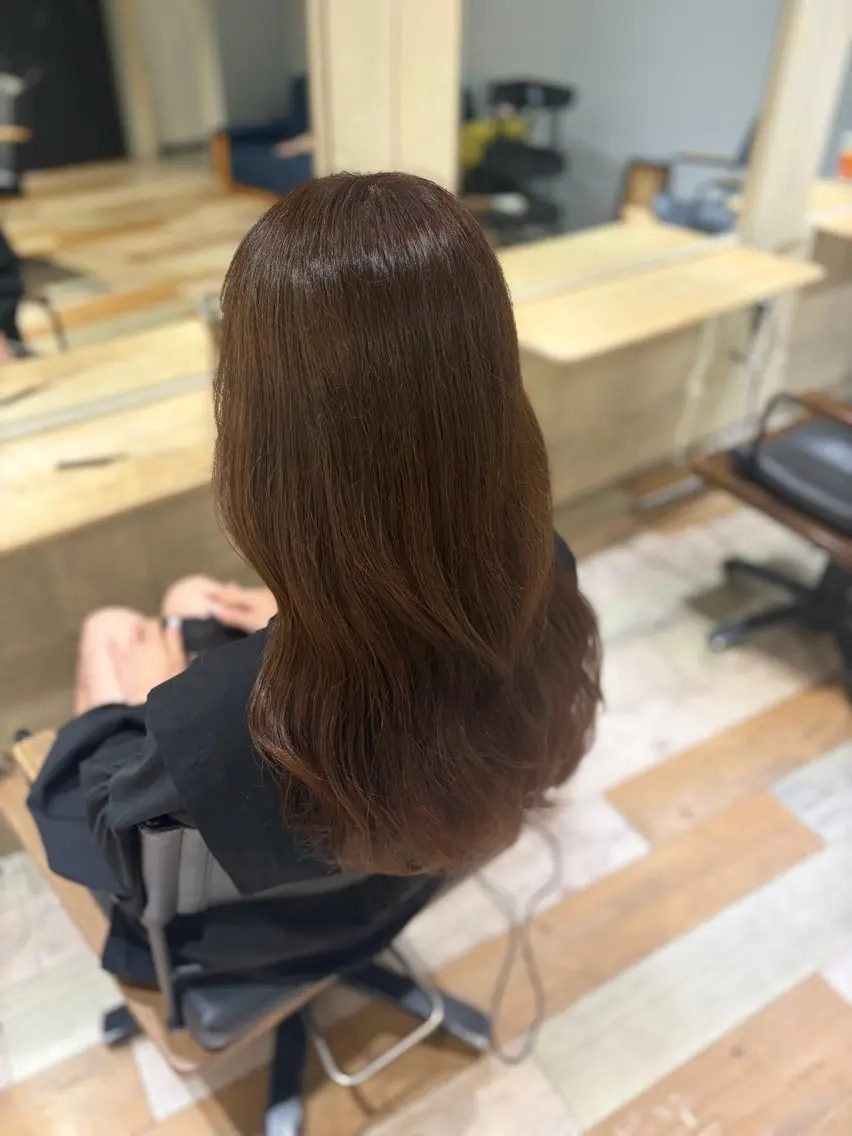 ロング ヘアカラー 💜🦋 COCONA🦋💜のヘアスタイル