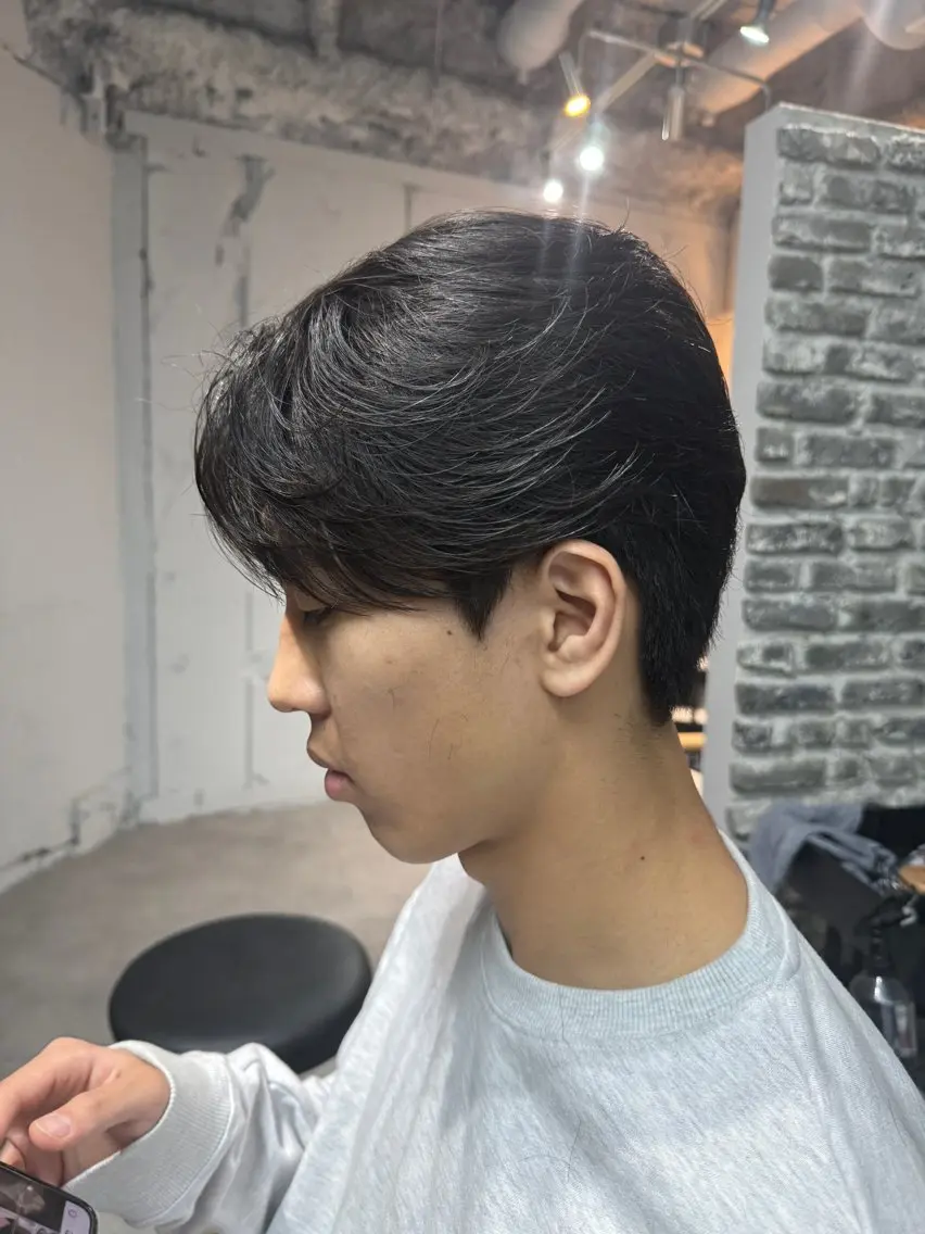 ショート 縮毛矯正 韓国特化 なおきのヘアスタイル